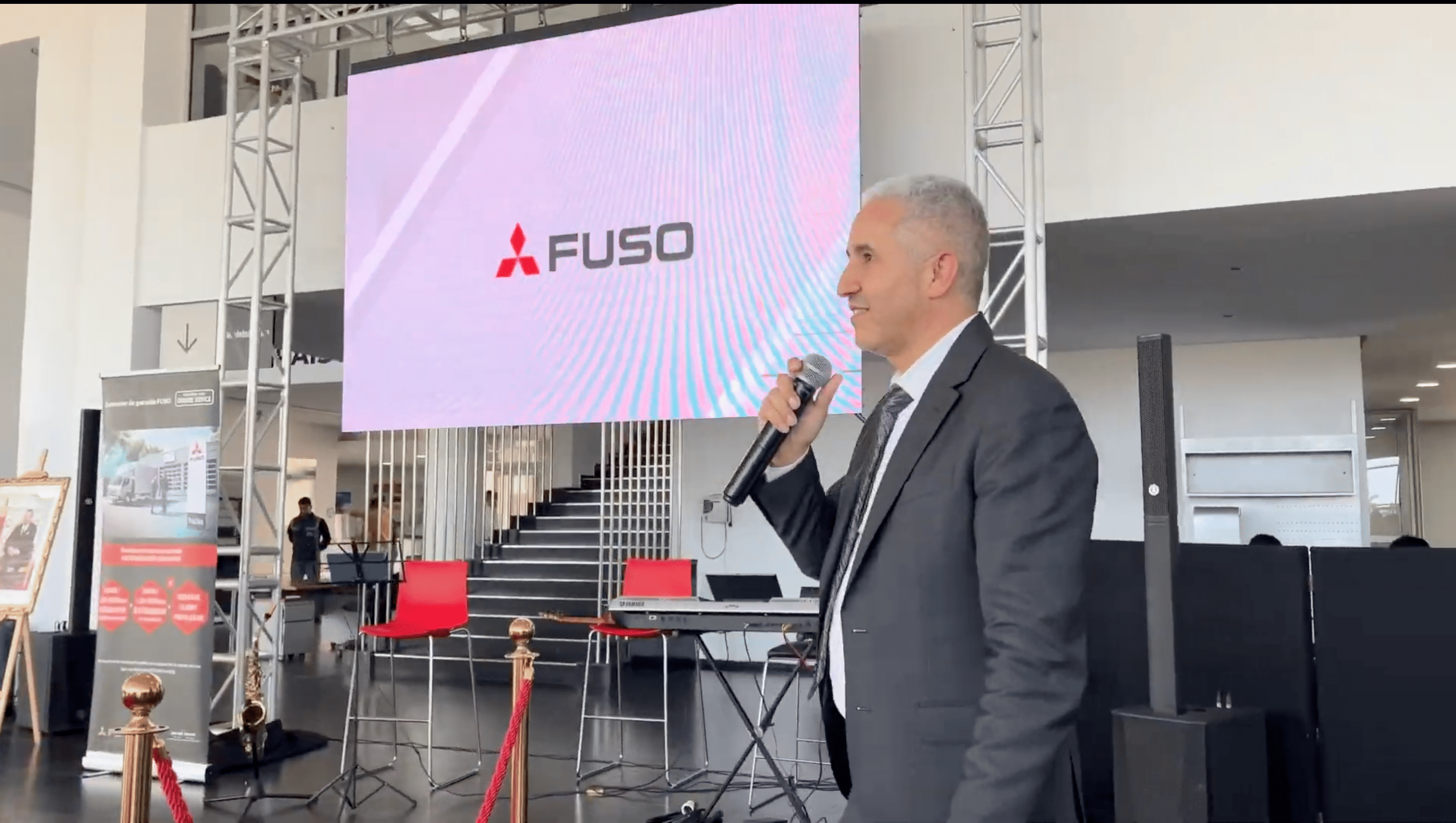 À Kénitra, FUSO dévoile ses innovations à ses clients